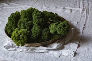 verduras de hoja verde